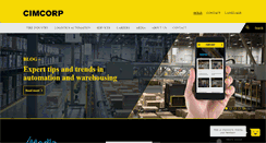 Desktop Screenshot of cimcorp.com